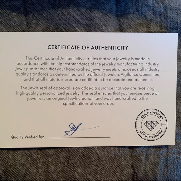 CLEARANCE Jewlr Duchess promise Ring Genuine 925 Sterling Silver 5 Zirconia NWOT - Picture 12 of 13